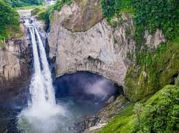 Scompare la cascata San Raphael in Equador